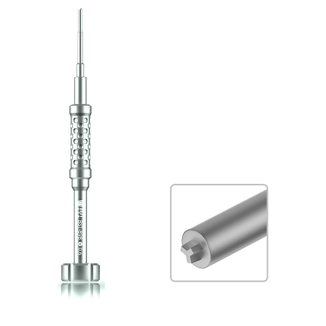BST-898 Professional Precise Screwdriver Anti-slip Handle - Tri-wing 0.6