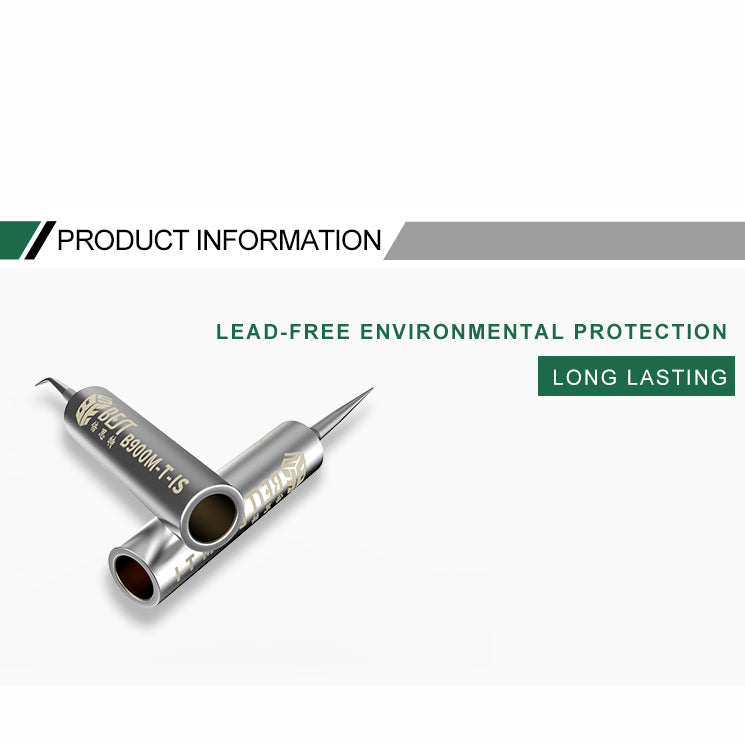 BST-B900M Flying Wire Soldering Iron Head - Elbow Head
