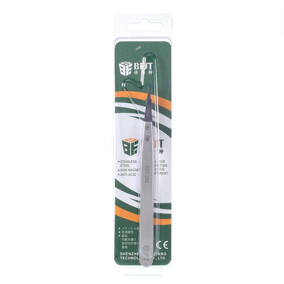 BST-259 High Strength Stainless Steel Tweezers