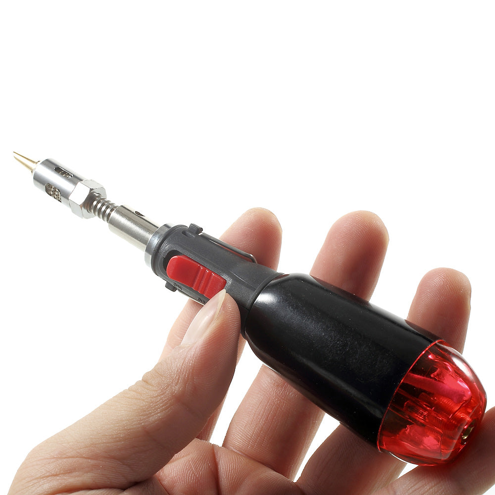 Renmei HT-1938 Plastic Pen Style 12ML Butane Gas Soldering Iron Tool