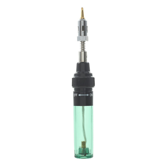 Renmei MT-100 Pen Style Butane Gas Torch Soldering Iron 8ML - Green