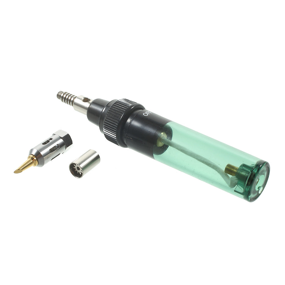 Renmei MT-100 Pen Style Butane Gas Torch Soldering Iron 8ML - Green