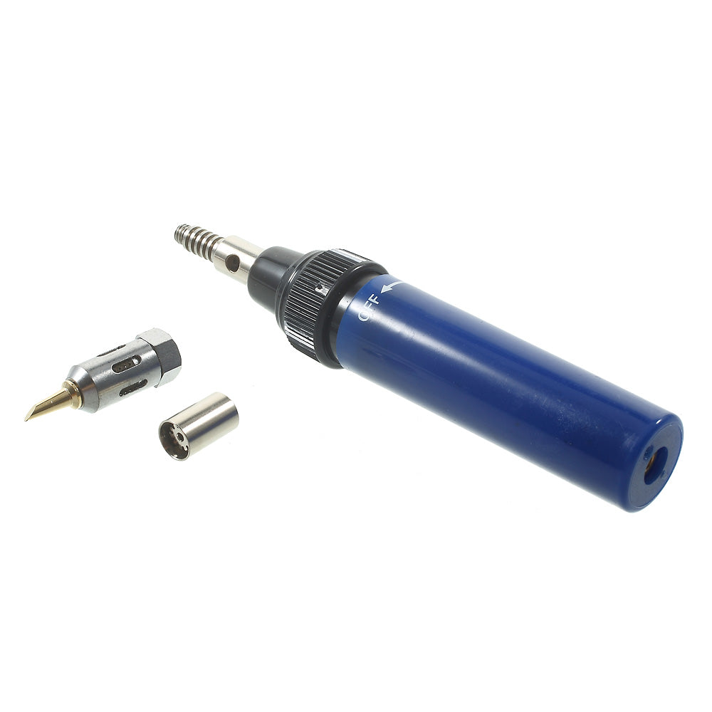 Renmei MT-100 Pen Style Butane Gas Soldering Iron Blow Torch 8ML - Blue