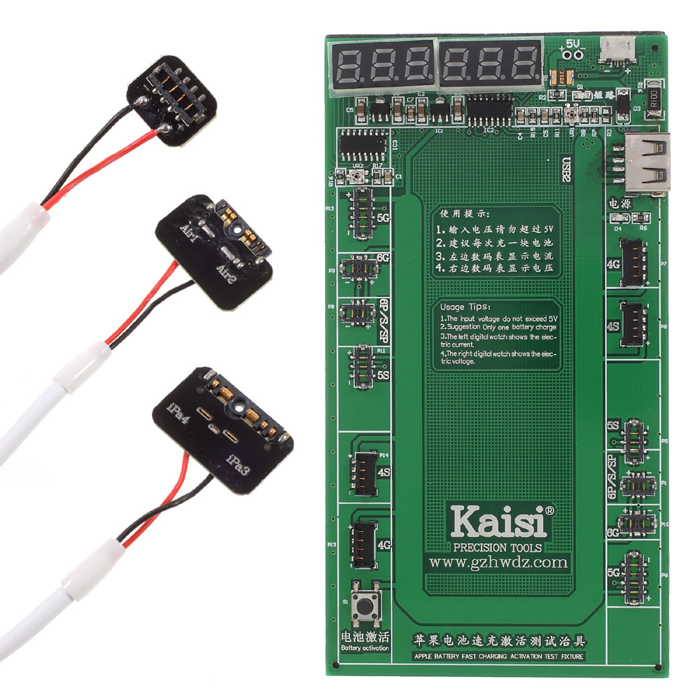K-9202 Battery Charge Activation Circuit Board for iPhone 6s/6s Plus iPad Air 2/Air Etc