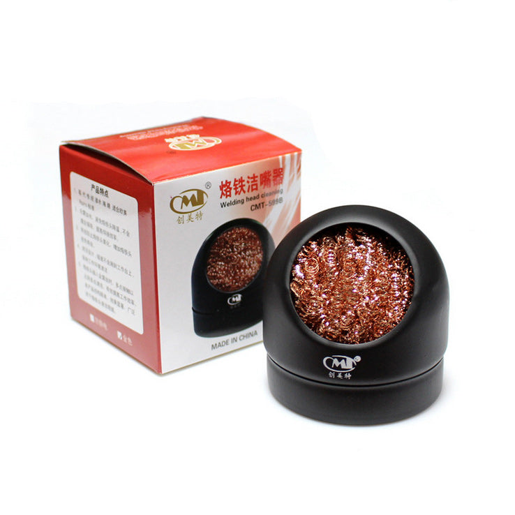 Welding Soldering Solder Iron Tip Cleaning Steel Wire and Holder