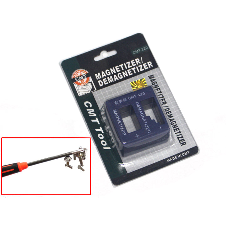 CMT-220 Magnetizer Demagnetizer for Screwdriver Tips and Other Components