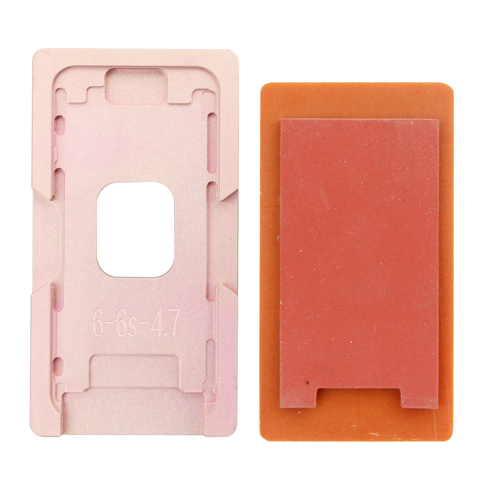 Uniqkart for iPhone 6s/6 4.7 Outer Screen Glass Lens with Frame Laminating Aligning Mold Kit