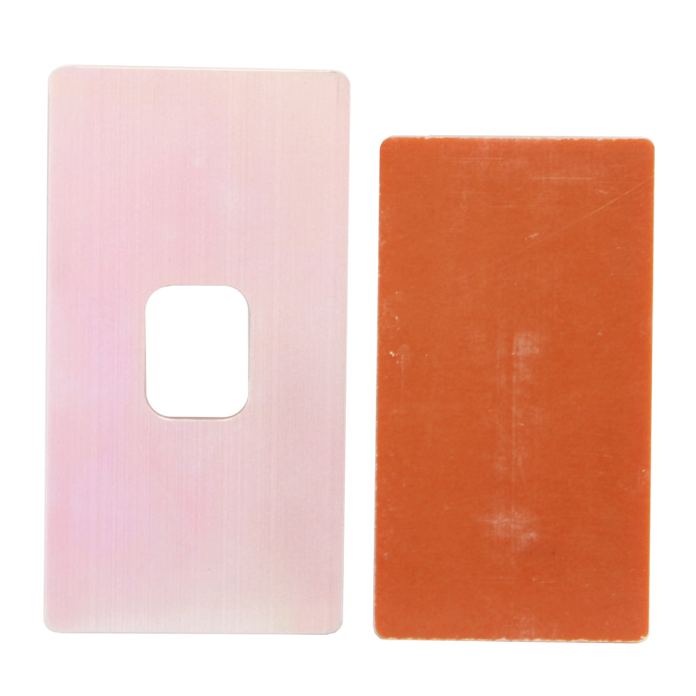 Uniqkart for iPhone 7 Plus Outer Screen Glass Lens with Frame Laminating Aligning Mould Kit