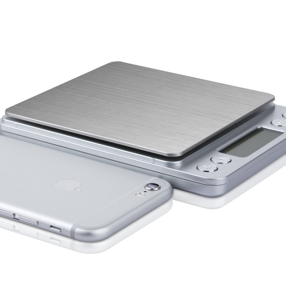 2000g/0.1g Digital Pocket Scale Jewelry Kitchen Food Scale with Back-lit LCD