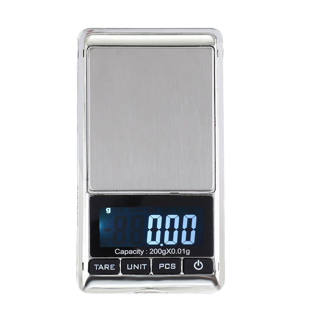 200g/0.01g Digital Jewelry Weighing Pocket Scale Backlight LCD Display
