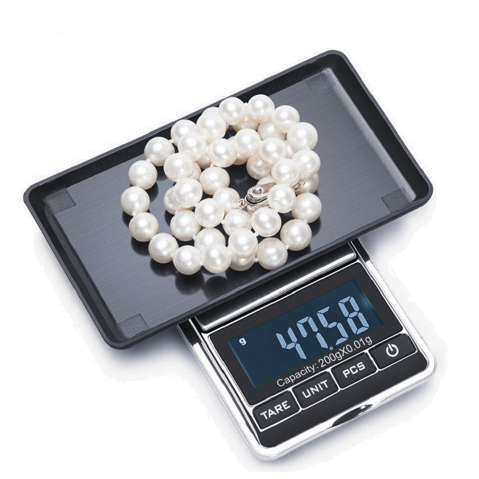 200g/0.01g Digital Jewelry Weighing Pocket Scale Backlight LCD Display