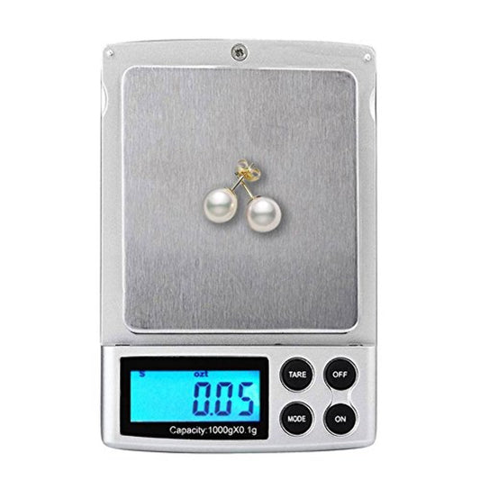 1000g/0.1g Digital Scale High Precision Jewelry Pocket Balance with Back-lit LCD