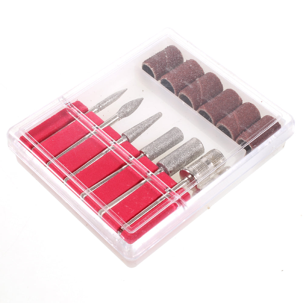 XHS-688 Variable Speed Rotary OCA Glue Remover Electric Pen Polisher for iPhone 7 LCD Screen Etc. - Rose / US Plug