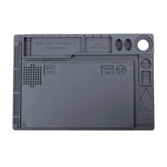 WL Integrated Insulation Maintenance Platform Table Mat (WL-420X288X15) - Grey