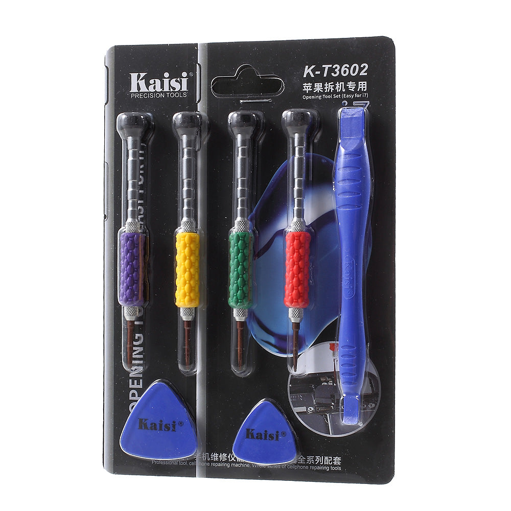 K-T3602 7-In-1 Repair Tool Set Disassembly Screwdriver Spudger for iPhone
