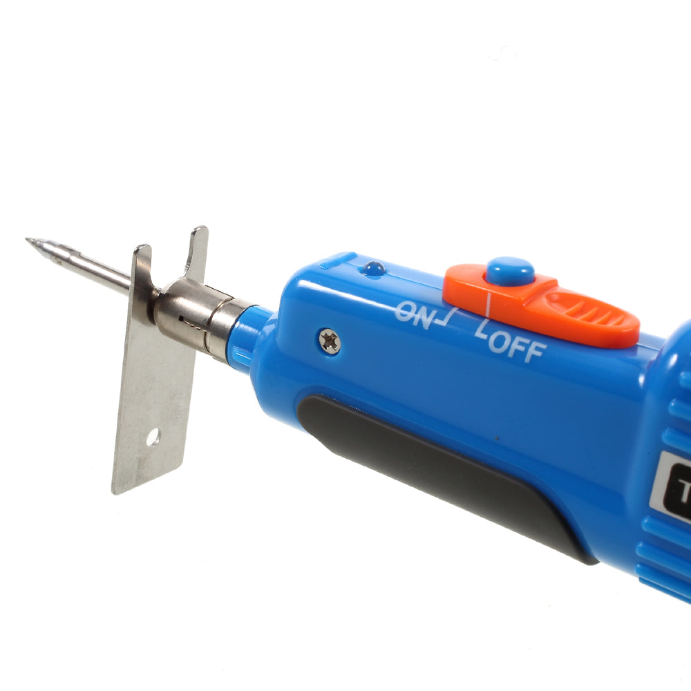 TAKUMI KBI-645 6W 4.5V Plastic Pen Style Portable Battery Soldering Iron Tool - Blue