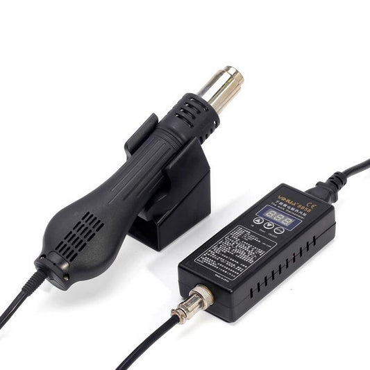 Uniqkart 8858 650W Portable Hot Air Heat Gun BGA Rework Station LED Display - 220V Voltage / EU Plug