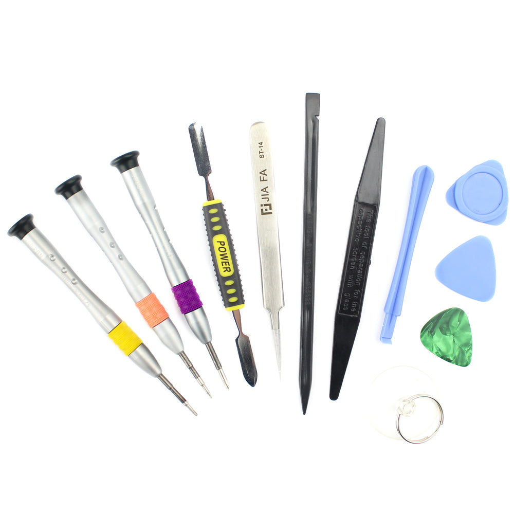 12 in 1 Professional Open Pry Screwdriver Repair Tool Kit for iPhone iPad