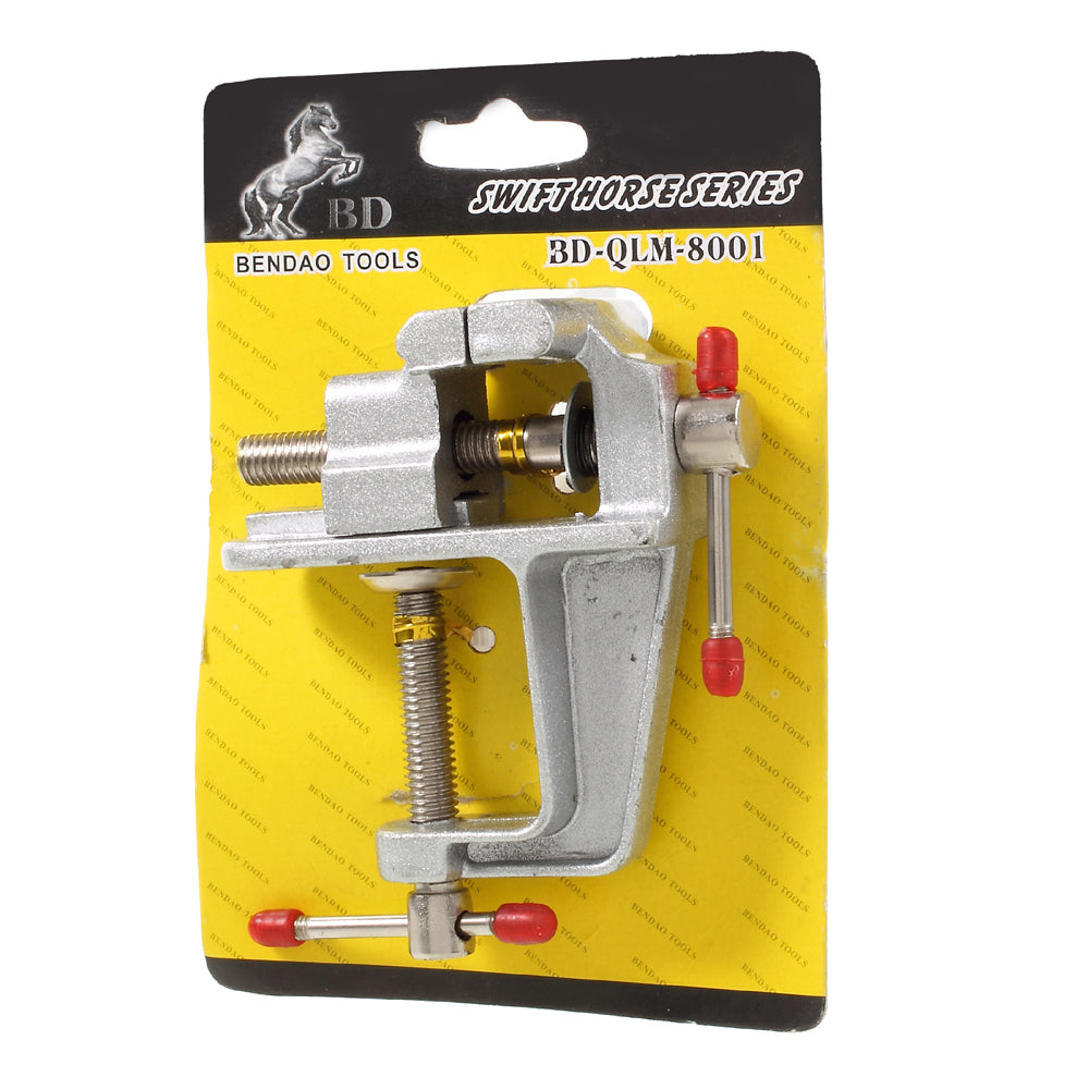 BD-QLM-8001 Mini Aluminum Alloy Table Clamp Vise Bench Vice