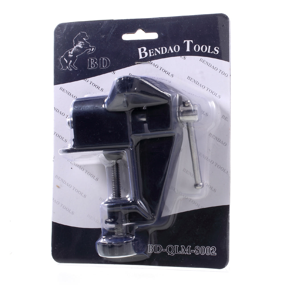 BD-QLM-8002 Aluminum Alloy Desk Table Clamping Vise Bench Vice (Medium Size)