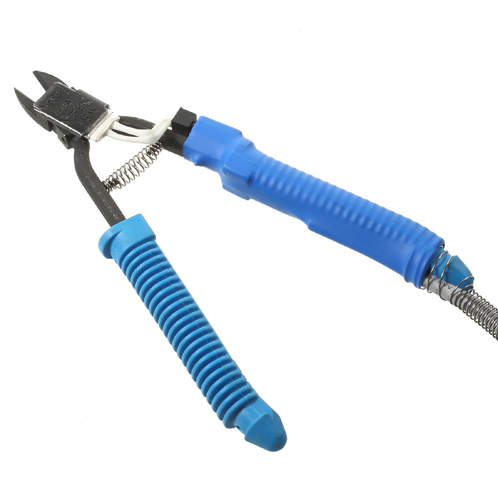 HT-180 Electric Side Cutter Electric Scissors Heat Nippers - Blue