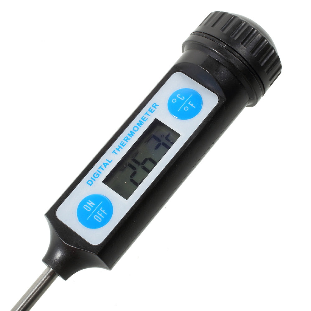 JR-7 Waterproof Digital BBQ Cooking Thermometer LCD Display for Food Meat Milk