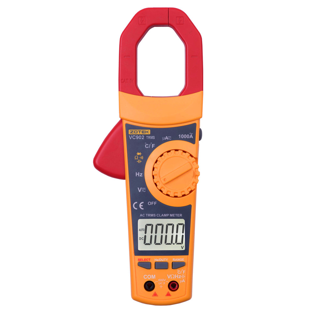 ZOTEK VC902 1000A Autoranging Digital Clamp Meter