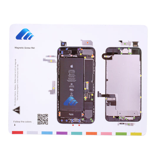 Magnetic Screw Keeper Mat Helping Repair Tool for iPhone 7 Plus 5.5 inch