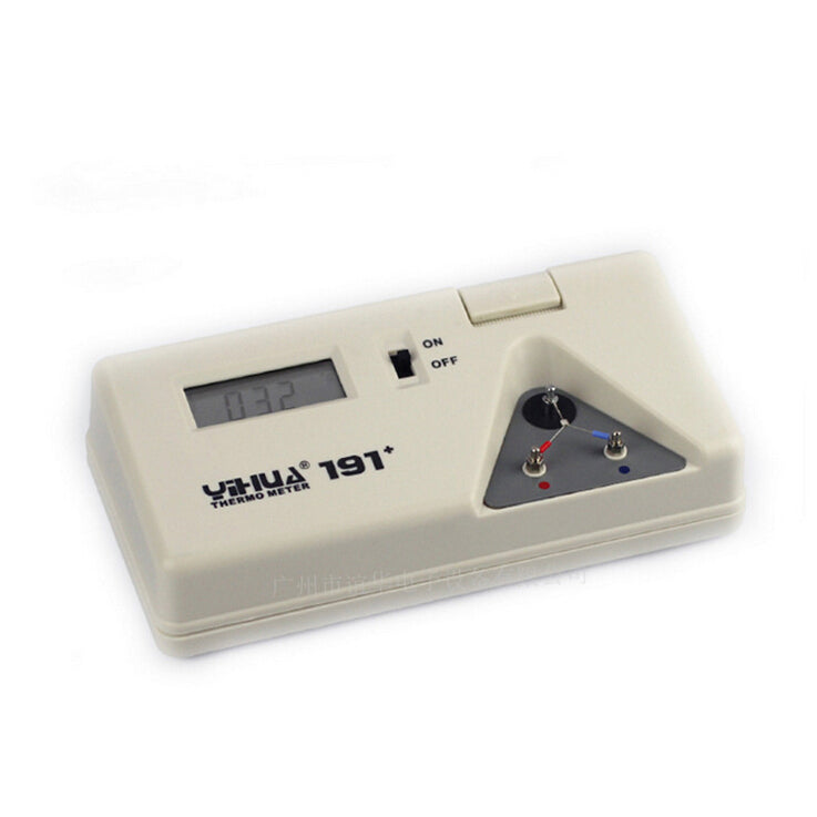 Uniqkart 191+ Soldering Iron Tip Thermometer Sensor Line Digital Tester Temperature Test