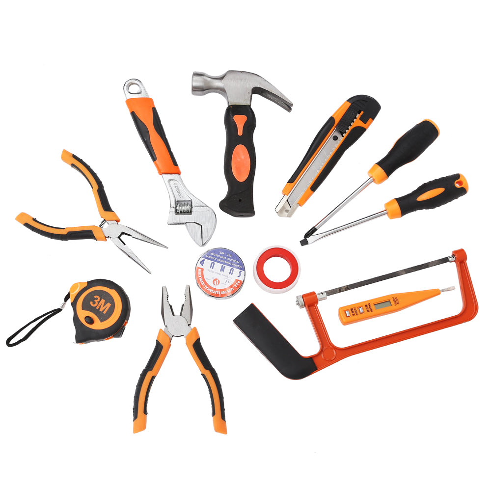 SOLUDE 12PCS Household Multi-functional Electronics Repair Tool Kit (ST-012A)