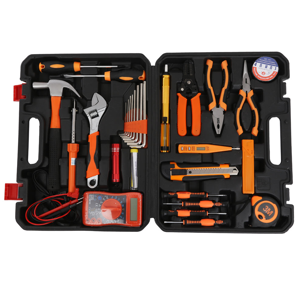SOLUDE 33PCS Household Multi-functional Electronics Repair Tool Kit (ST-033)