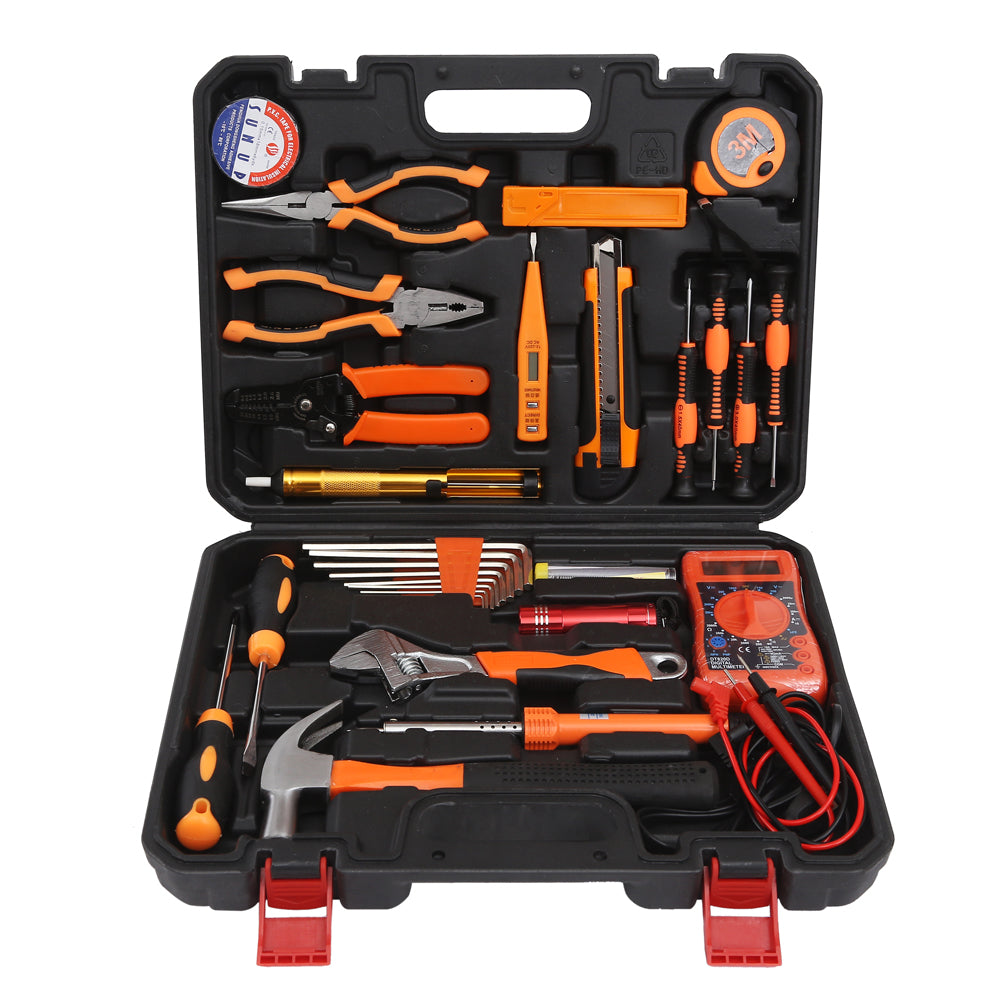 SOLUDE 33PCS Household Multi-functional Electronics Repair Tool Kit (ST-033)