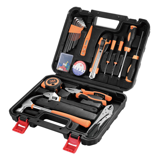 SOLUDE 21Pcs Multifunctional Household Hardware Tool Set with Toolbox (STT-21D)