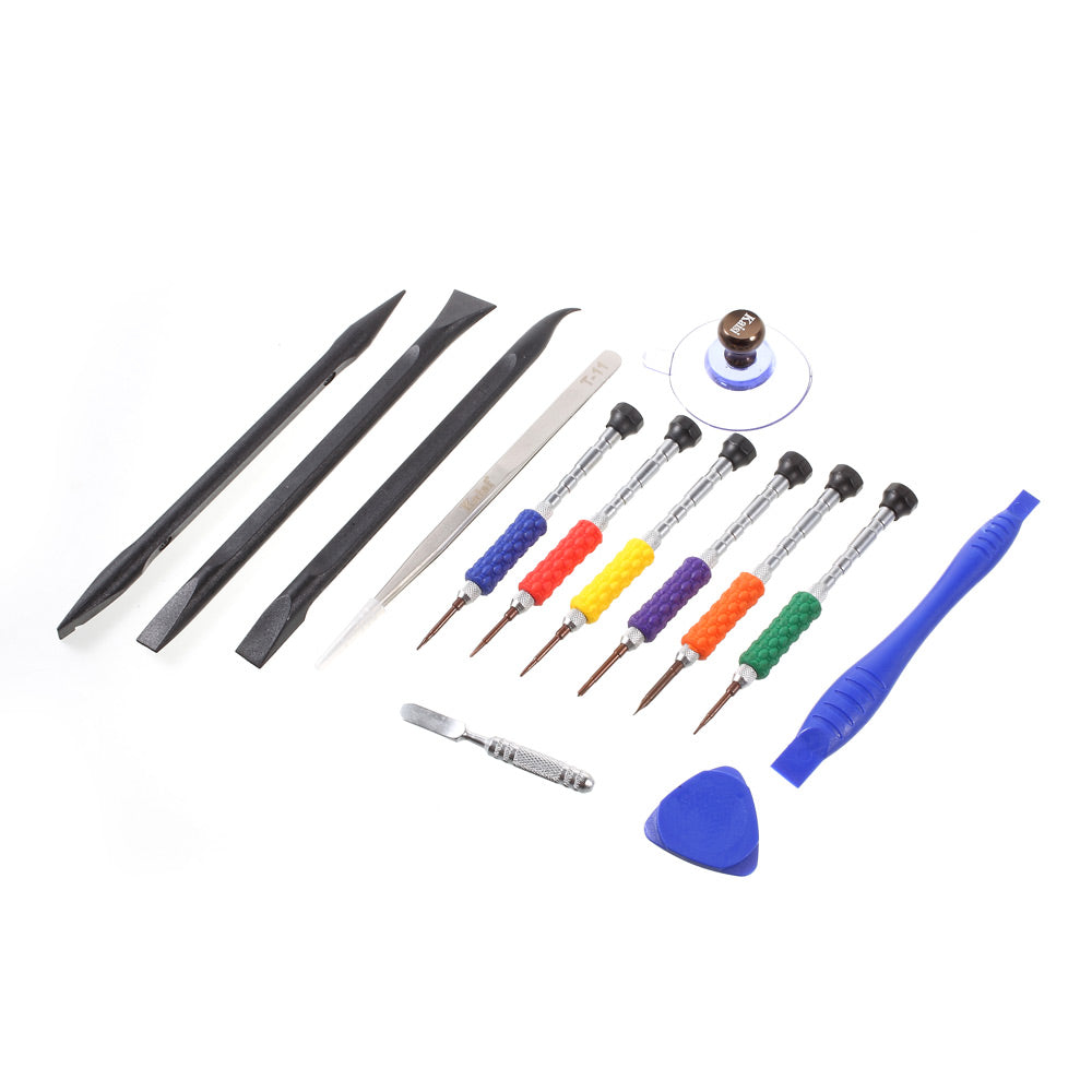 kt3601 14-in-1 Precision Mobile Phone Repair Screwdriver Tool Set With Spudger Tool for iPhone 7