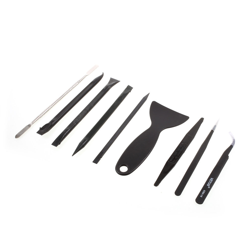 19-In-1 Mobile Phone Repair Tool Kit with Screwdriver Spudger Tweezers Etc