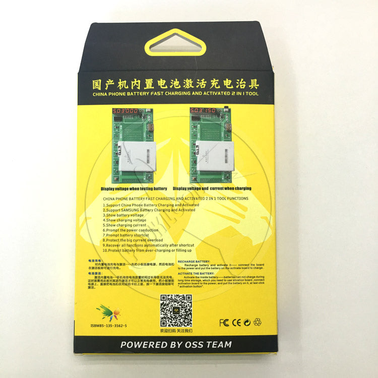 Professional Battery Activation Charging Board with Micro USB Cable for Samsung Huawei Xiaomi Etc