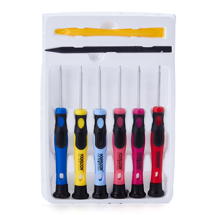Uniqkart Phone Repair Screwdriver Opening Pry Tool Set for iPhone Samsung Huawei Etc. (YOU6100-B)