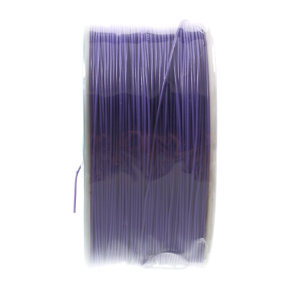 PCB Solder 0.25mm Dia Tin Plated Copper Cord Wire-wrapping Wire 280M 30AWG - Purple