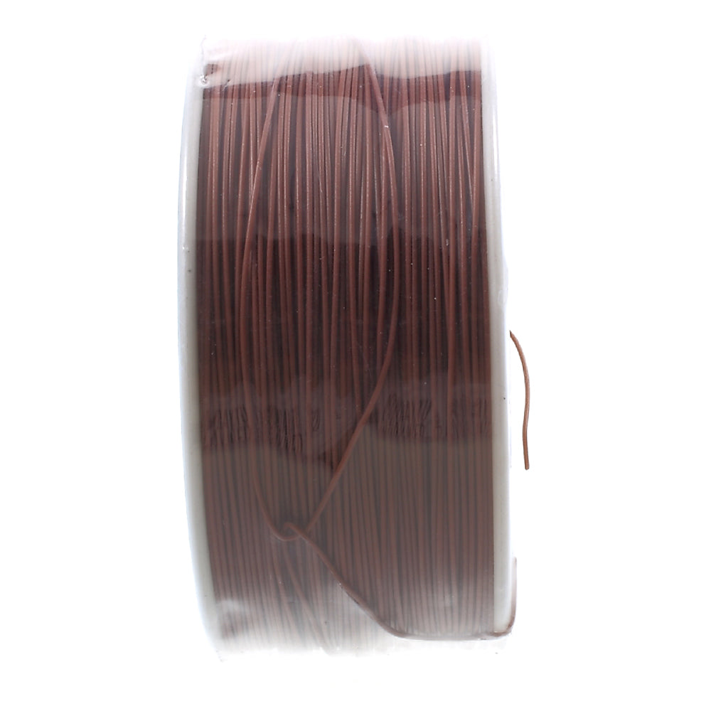 280m Long Electric Wire Tin Plated Copper Wire Wrapping 30AWG Cable - Coffee