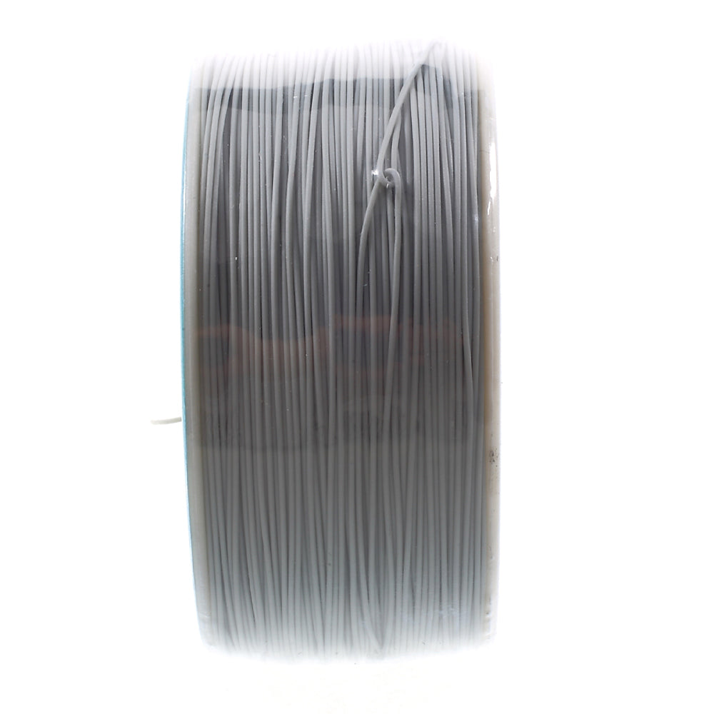 280M Long Electric Wire, Winding Wire 30AWG Fine Line - Grey
