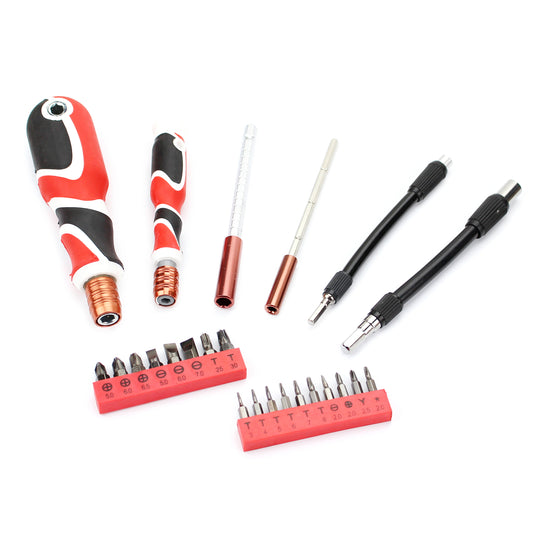 JF-6095A 24 in 1 Multi-functional Precision Screwdriver Repair Tool Set