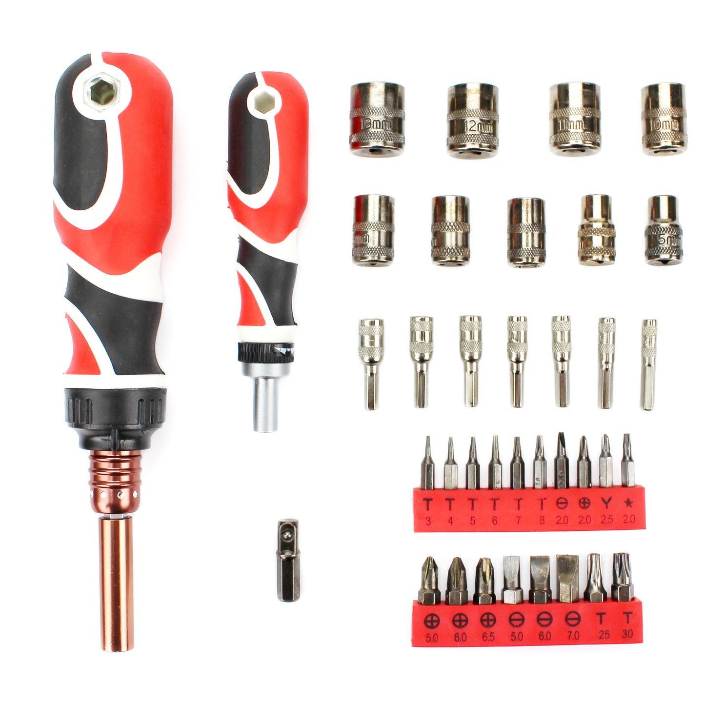JF-6095E 38 in 1 Multi-functional Precision Screwdriver Repair Tool Set