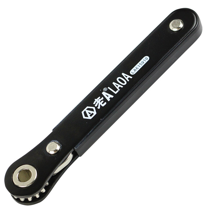 LAOA 10-in-1 L Shape Ratchet Screwdriver and Screwdriver Bits Set