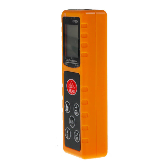 CP-80H 80M Handheld Digital Laser Distance Meter Measure Test Tool for Construction Industries - Yellow