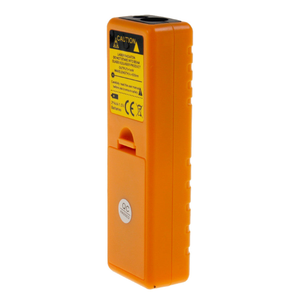 CP-80H 80M Handheld Digital Laser Distance Meter Measure Test Tool for Construction Industries - Yellow