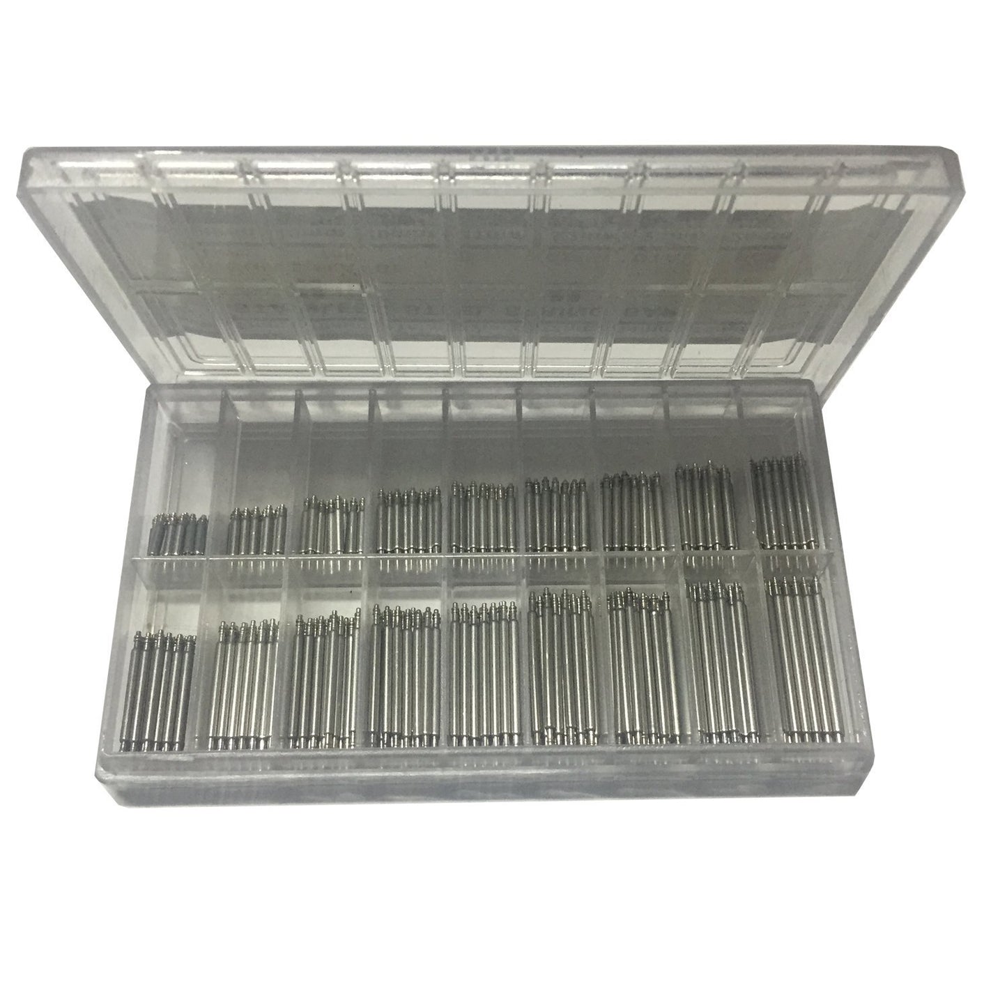 360PCS 6-23mm Connecting Needles with Plastic Tool Components Box
