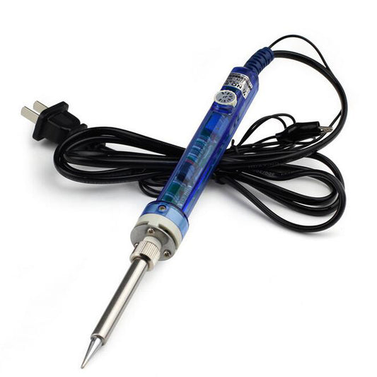 Uniqkart 908 60W Electronic Soldering Iron with Temperature Control - 110V / CN Plug