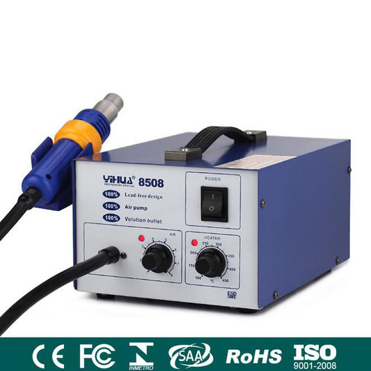 Uniqkart 8508 Air Soldering Station Temperature Controlled with Silicone Line - 220V / EU Plug