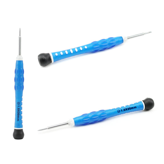 Professional 1.5x30mm Slotted Screwdriver Repair Tool Non-slip Handle