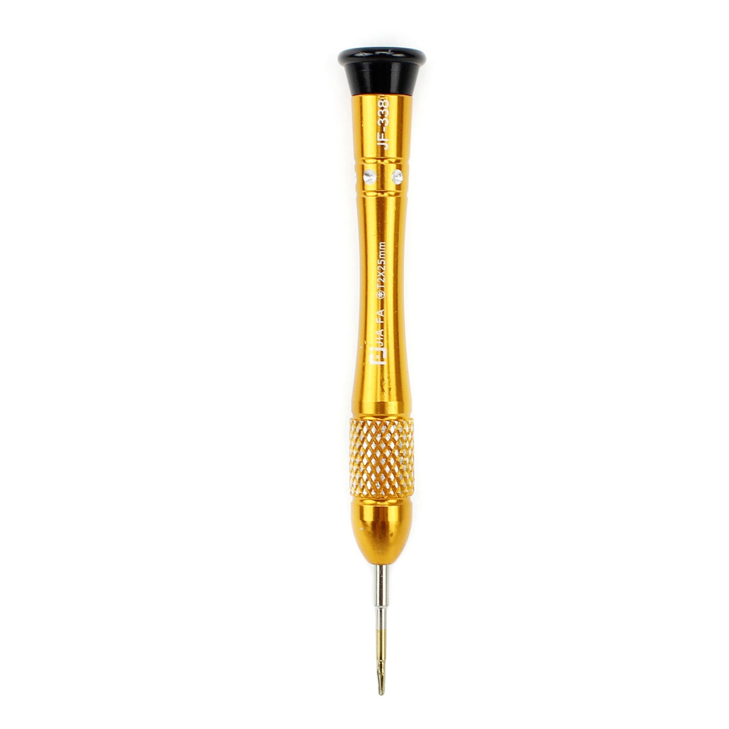 Professional Precision T2 x 25mm Torx Screwdriver Non-slip Handle - Gold Color